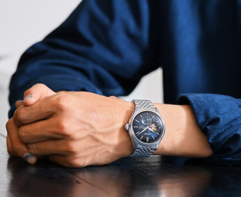 Seiko Presage Classic „Ai-Iro“ Open Heart SPB527J1