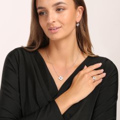 Strieborný náhrdelník JVD SVLN0924SK6BM45