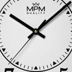 Nástenné hodiny s tichým chodom MPM Horizons - E01.4369.23