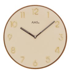 Dizajnové nástenné hodiny 9563 AMS 30cm