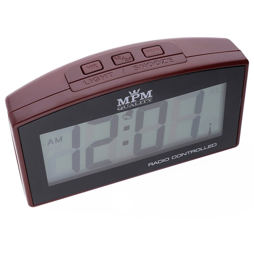 Digitální rádiem řízený budík MPM C02.3257.55
