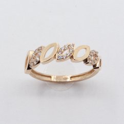 Zlatý prsteň YYZ1173RO, veľ. 58, 1.75 g