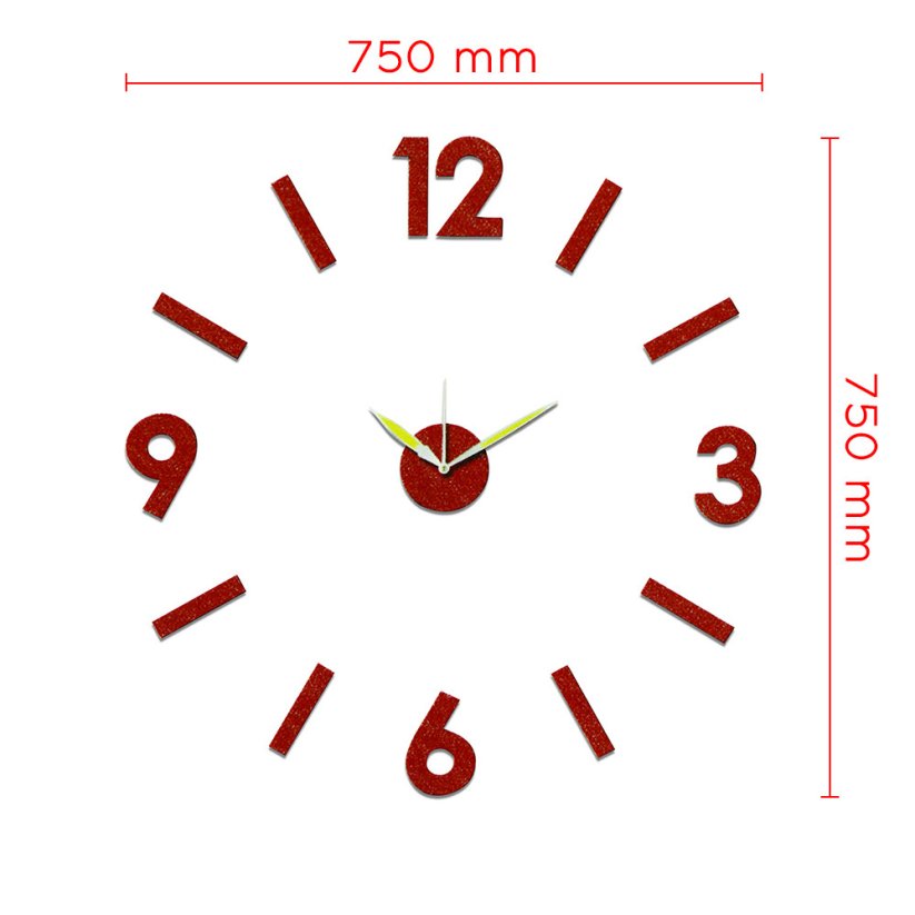 Nalepovací hodiny MPM E01.3775.20