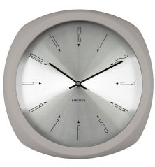 Dizajnové nástenné hodiny 5626GY Karlsson 31cm