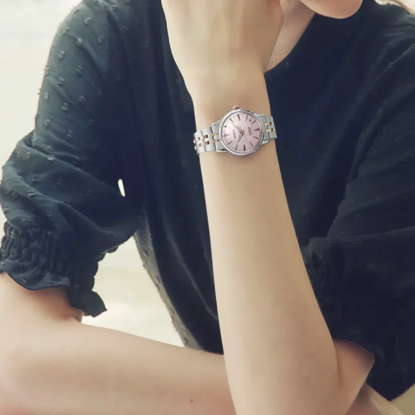 Seiko Presage Cocktail Time Sakura Aviation Limited Edition SRPM06J1