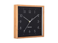 Dizajnové nástenné hodiny 6114BK Karlsson 29cm