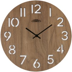 Nástěnné hodiny s tichým chodem PRIM Authentic Veneer - C - E07P.4242.54