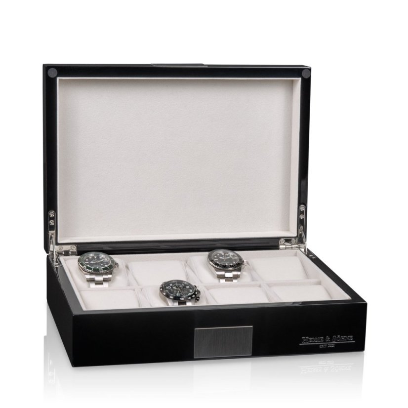 Kazeta na hodinky HEISSE & SÖHNE 70019-194.142 HS Botega - Schwarz