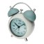 Designový kovový budík s klasickým mechanickým zvoněním MPM Kitty - B - C01.4433.31