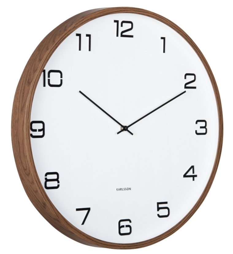 Dizajnové nástenné hodiny 6088WH Karlsson 50cm