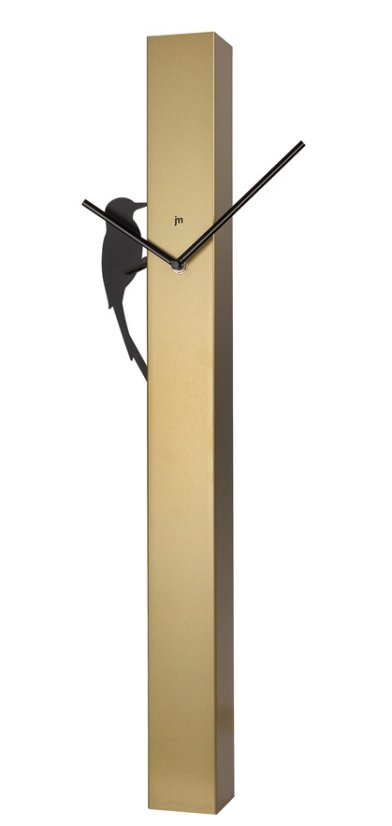 Dizajnové kyvadlové nástenné hodiny 14541G Lowell 65cm