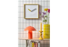 Dizajnové nástenné hodiny 6112YE Karlsson 28cm