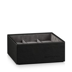 Kazeta na hodinky HEISSE & SÖHNE 70019-128.37 HS Mirage XL - dolný modul pre 6 hodiniek - Schwarz
