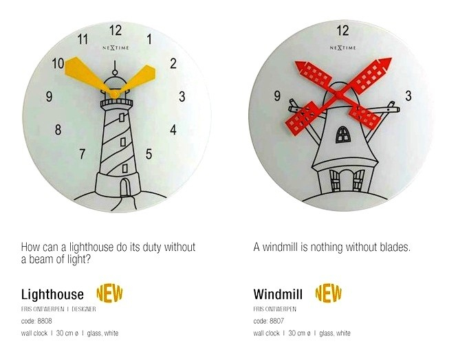 Dizajnové nástenné hodiny 8807 Nextime Windwild 30cm