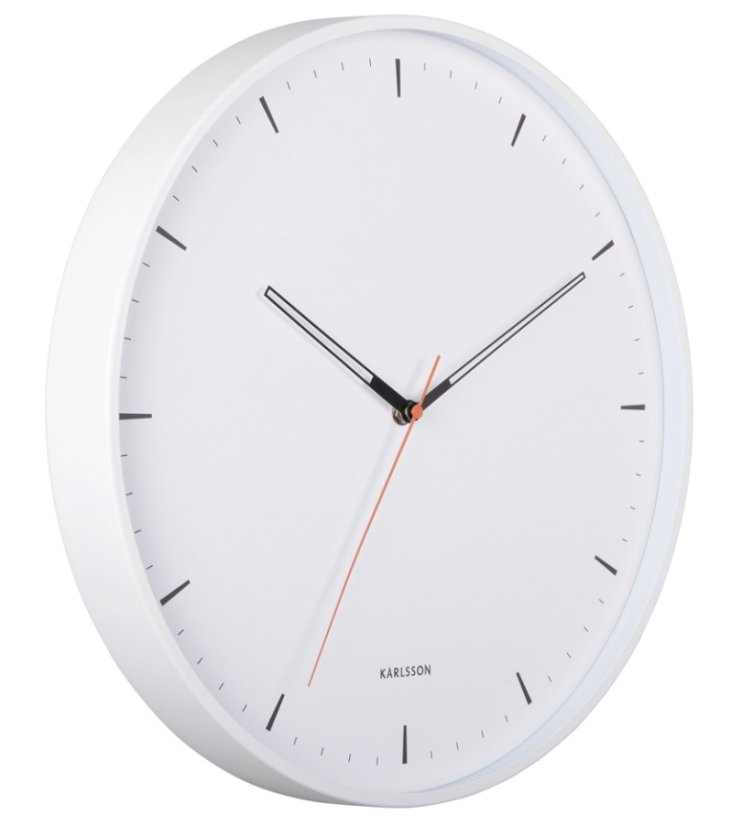 Dizajnové nástenné hodiny 5940WH Karlsson 40cm