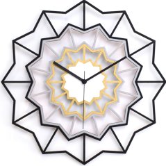 Designové nástěnné hodiny 001.32.104 Ardeola 41cm