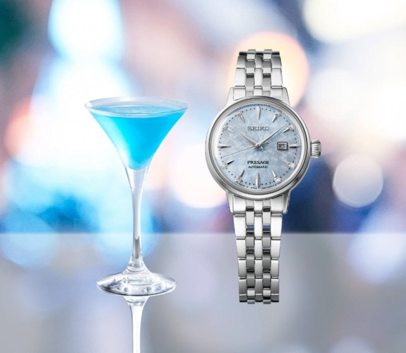 Seiko SRE007J1 Presage Cocktail Time ‘Skydiving’ Diamond Twist