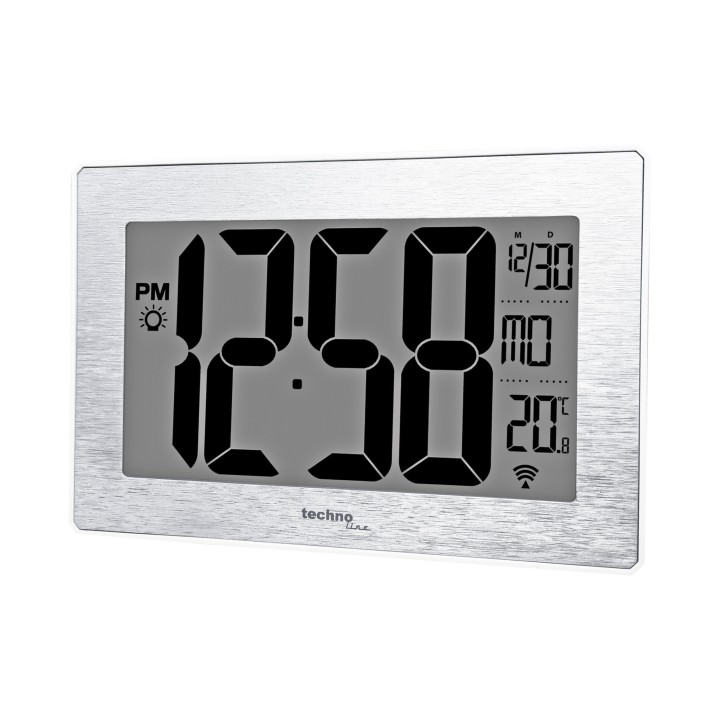 Digitálne rádiom riadené hodiny WS 8019