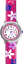 CLOCKODILE Růžové dívčí dětské hodinky s kamínky a kytičkami