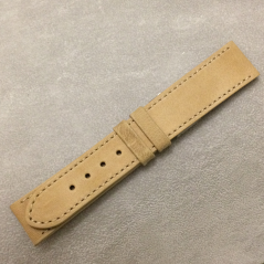 LAVVU Béžový prešitý remienok SPORT z luxusnej kože Top Grain - 20