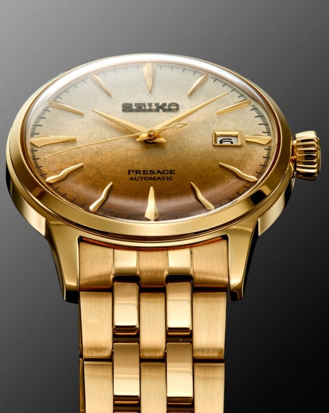 Seiko SRPK46J1 ‘Beer Julep’ Presage Cocktail Time European