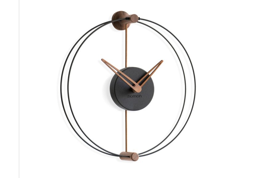 Designové nástěnné hodiny Nomon NANO BK 31cm
