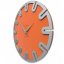 Dizajnové hodiny 10-017 CalleaDesign Roland 35cm (viac farebných verzií) Farba oranžová-63 - RAL2004