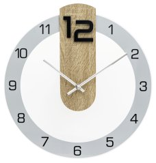 Nástěnné designové hodiny AMS 9711