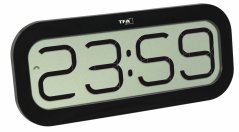 TFA 60.4514.01 - Rádiovo riadené hodiny s melódiou BimBam čierne