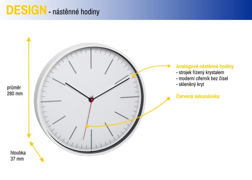 TFA 60.3049.02 - Nástenné hodiny