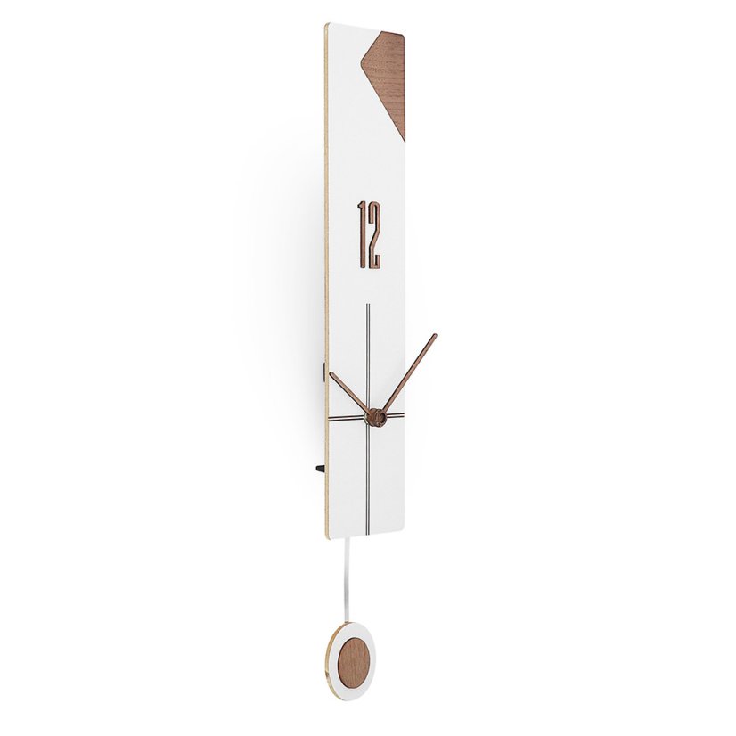 Designové nástěnné kyvadlové hodiny MPM Eridani - A - E05.4287.00