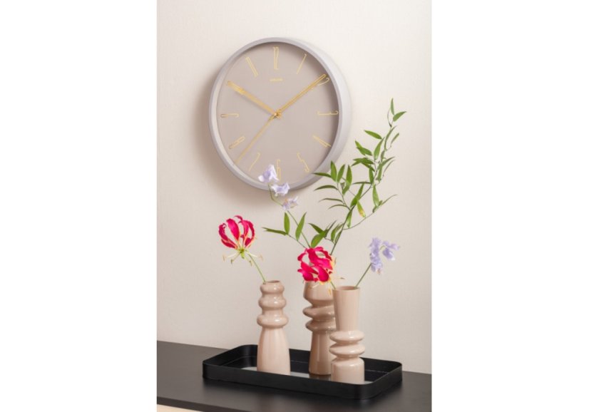 Dizajnové nástenné hodiny 5898WG Karlsson 35cm