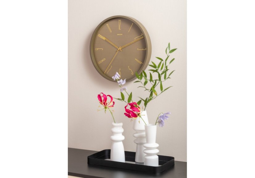Dizajnové nástenné hodiny 5898MG Karlsson 35cm