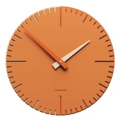 Designové hodiny 10-025 CalleaDesign Exacto 36cm (více barevných verzí) Barva černá klasik-5 - RAL9017