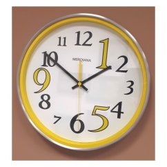 Dizajnové hodiny D&D 545 yellow Meridiana 35cm