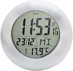 Digitální rádiem řízené hodiny do koupelny AMS 5929
