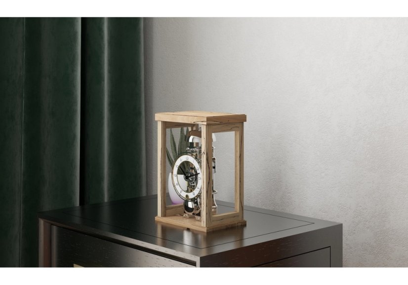 Stolní mechanické hodiny 23056-T30791 Hermle 26cm
