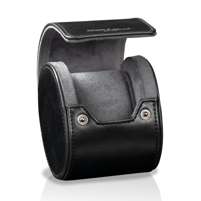 Cestovní pouzdro na hodinky HEISSE & SÖHNE 70019-217.142 HS Vintage 1 - schwarz