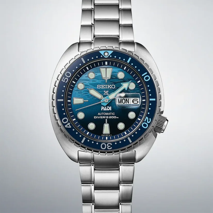 Seiko SRPK01K1 Prospex ‘Great Blue’ Turtle Scuba PADI Special Edition