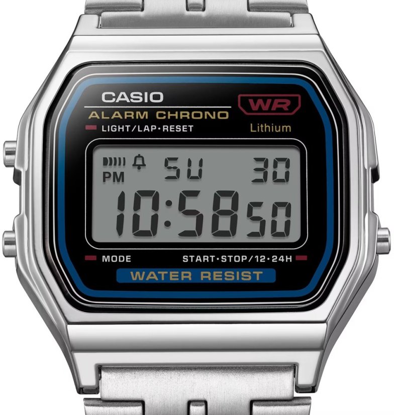 CASIO A159WE-1EF Vintage Iconic