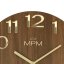 Nástenné hodiny s tichým chodom MPM Timber Simplicity - B - E07M.4222.5480