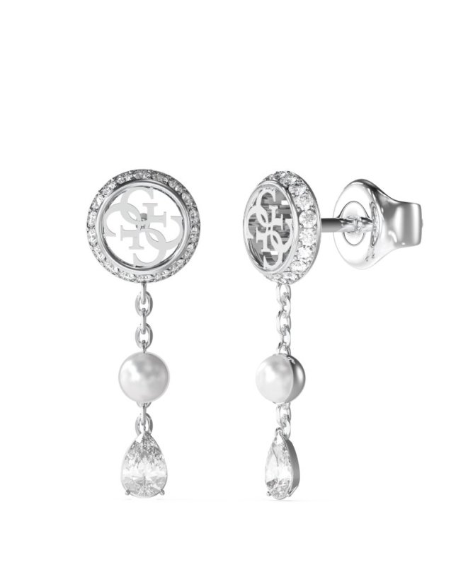 Guess Tiny Pearly náušnice JUBE05521JWRHT/U Guess Tiny Pearly náušnice JUBE05521JWRHT/U