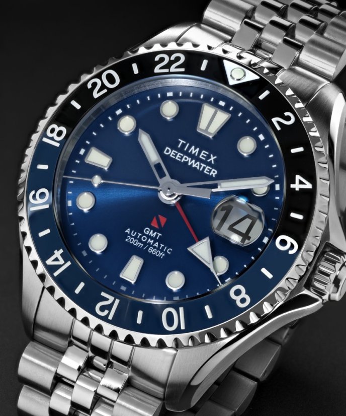 Timex Deepwater Meridian 200 Automatic GMT TW2Y64000UK