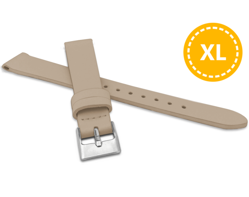 XL Predĺžený béžový remienok MINET z luxusnej kože Top Grain - 16 - XL MSSXC16 XL Predĺžený béžový remienok MINET z luxusnej kože Top Grain - 16 - XL MSSXC16