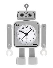 Dětský budík ROBOT s tichým chodem JVD SRP2305.2