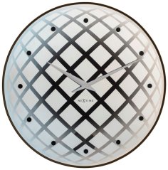 Dizajnové nástenné hodiny 8185zi Nextime Pendula Round 43cm