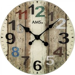 Nástěnné hodiny AMS 9650