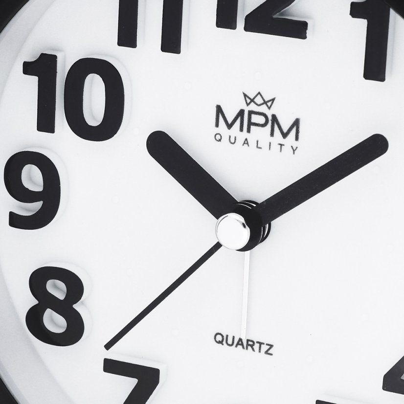 Budík s tichým chodem MPM C01.4056.90