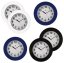 Dizajnové nástenné hodiny Lowell 00920-6CFA Clocks 30cm