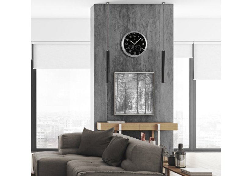 Dizajnové nástenné hodiny 14931N Lowell 30cm